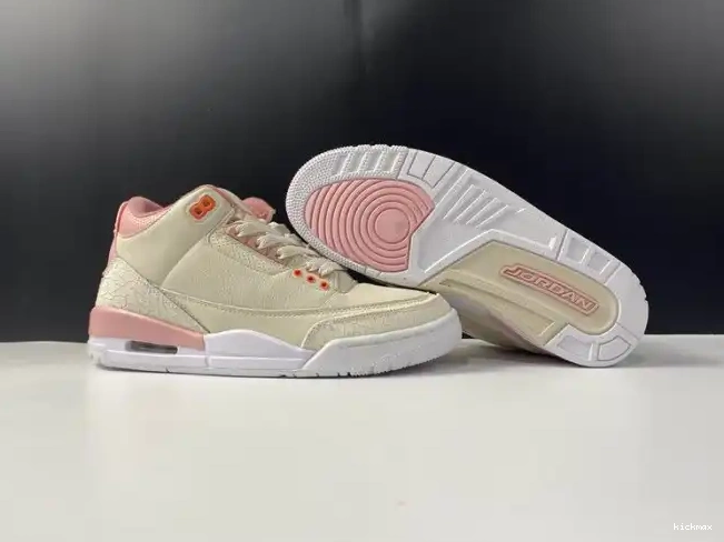 Rep 3 Air Retro Rust Pink CK9246-116 Sail Jordan (W) 0329